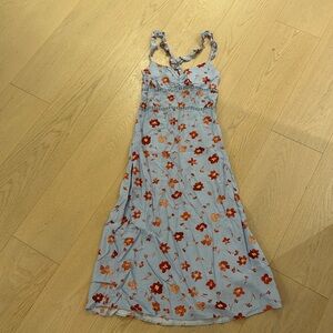 Zara floral dress